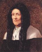 PUGET, Pierre Portrait of the Artist's Mother af Sweden oil painting reproduction